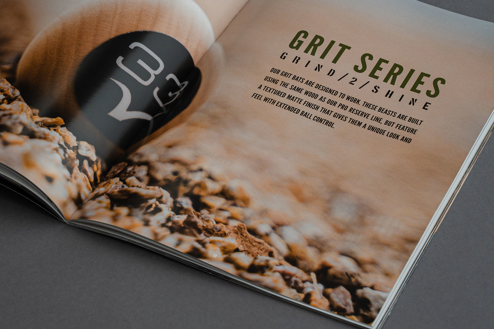 Grit Series knob sticker