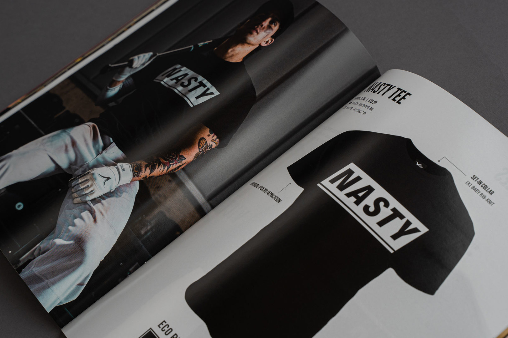Victus Nasty Tee, part of the statement series